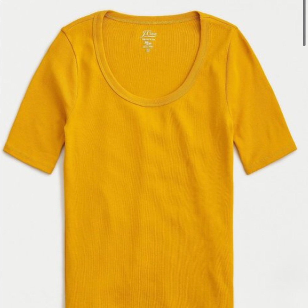 J Crew Perfect Fit Scoop Neck T-Shirt